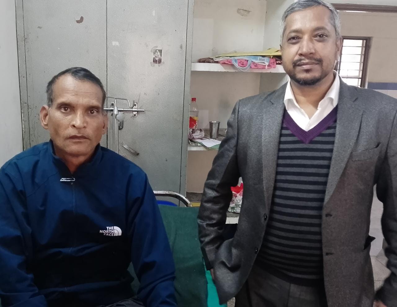 Ayushman Card got Dasharn Lal's hip transplant done for free, Dr. Dayakrishna Tamta, HOD of Orthopedics and team did successful operation